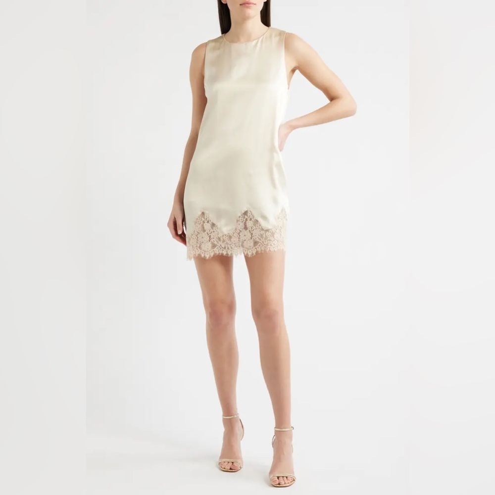 Reformation Jessalyn Silk Dress